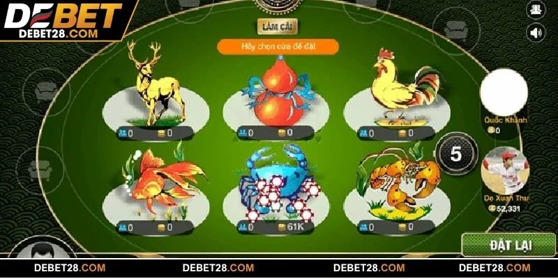 Âm thanh sống động từ tiếng xóc đĩa mang lại trải nghiệm gần gũi