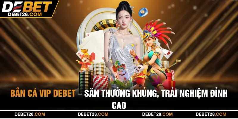 Bắn Cá VIP DEBET – Săn Thưởng Khủng, Trải Nghiệm Đỉnh Cao
