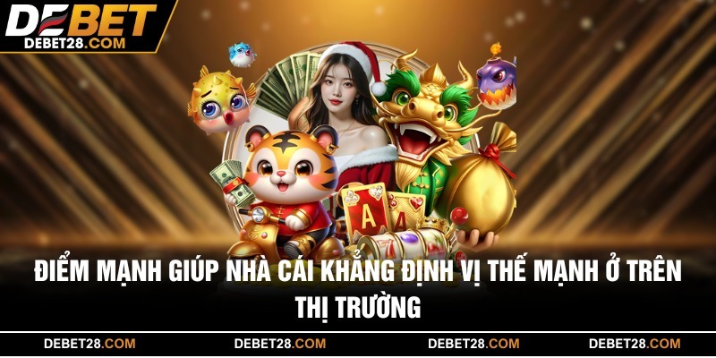 Điểm mạnh giúp nhà cái khẳng định vị thế mạnh ở trên thị trường