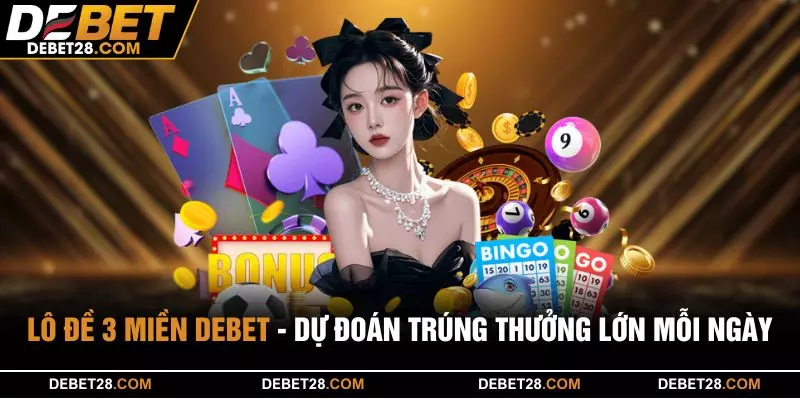 Lô Đề 3 Miền DEBET - Dự Đoán Trúng Thưởng Lớn Mỗi Ngày