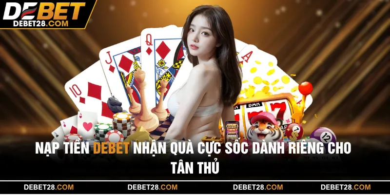 Nạp Tiền DEBET Nhận Quà Cực Sốc Dành Riêng Cho Tân Thủ
