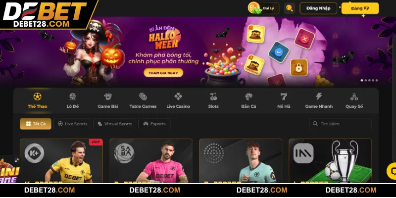 Tìm đến đúng trang chủ chính thức của sân chơi để thực hiện quy trình