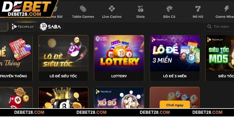 Trải nghiệm lô đề truyền thống DEBET hấp dẫn với tỷ lệ thắng cao 