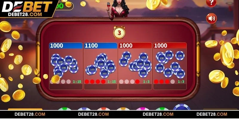 Trò chơi xóc đĩa DEBET mang đến trải nghiệm trực tuyến sống động